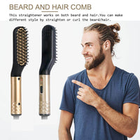 Thumbnail for Electric Beard & Hair Straightener For Men