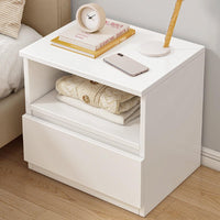 Thumbnail for Bedside Table with Drawers