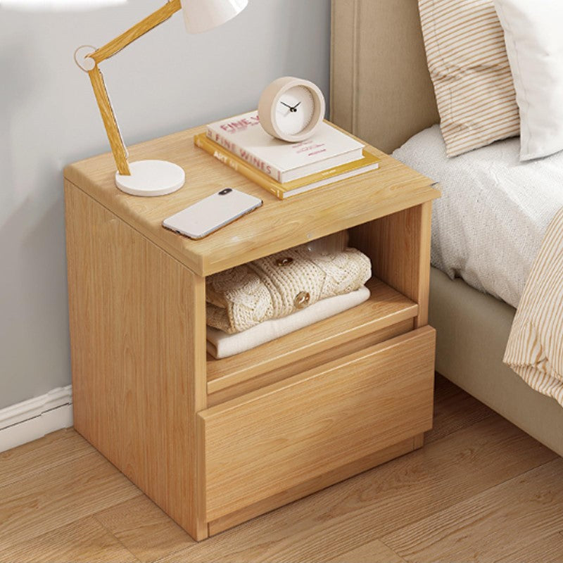 Bedside Table with Drawers