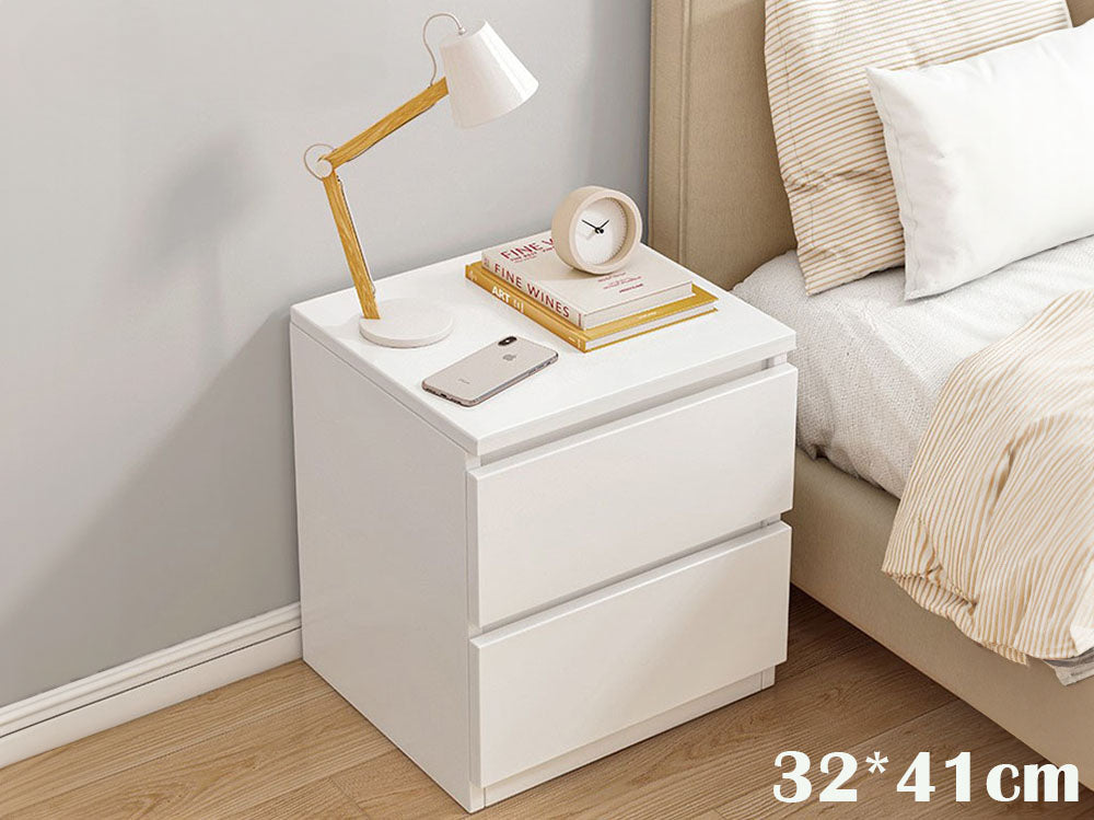 Bedside Table with Drawers