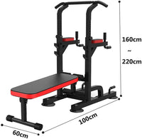 Thumbnail for Chin Up Pull Up Chin Up Station Power Tower - The Shopsite