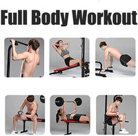 Thumbnail for Weight Bench Chin Up Pull Up Station Power Tower