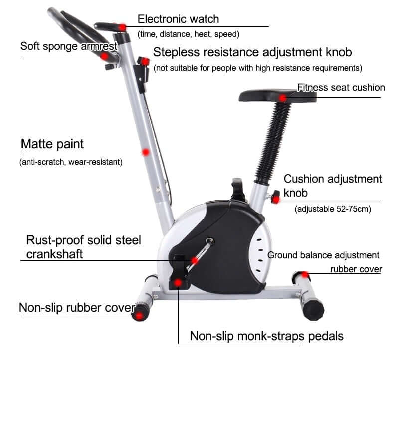 Exercise Bike Indoor Home Gym Equipment Spin Bike - The Shopsite