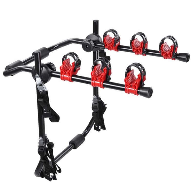 3 Bike Trunk Mount Bicycle Rack Universal Bike Carrier - The Shopsite