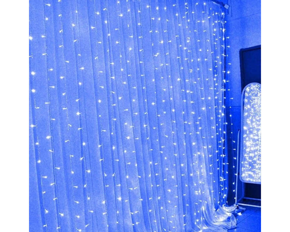 Curtain Light 3*6m Blue