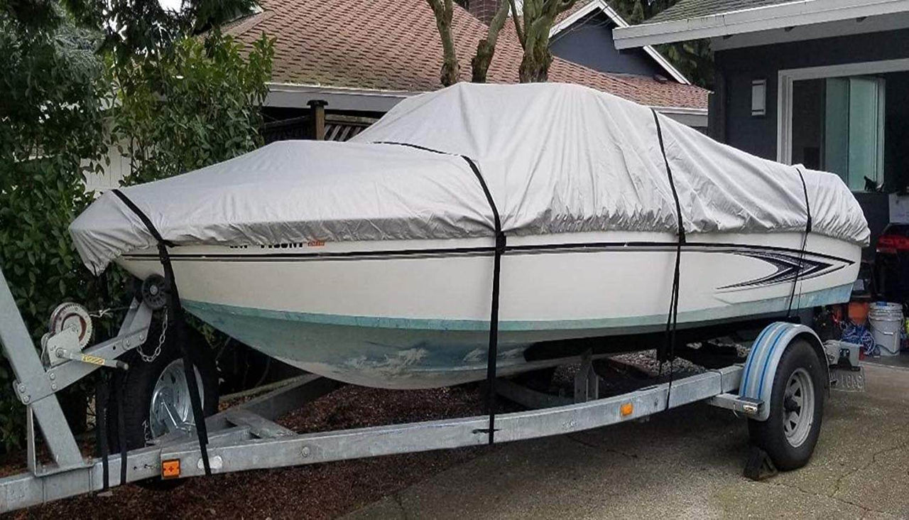 Boat Cover Heavy Duty 20ft Silver