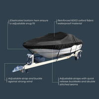 Thumbnail for Boat Cover Trailerable Boat Cover 14-16ft - The Shopsite