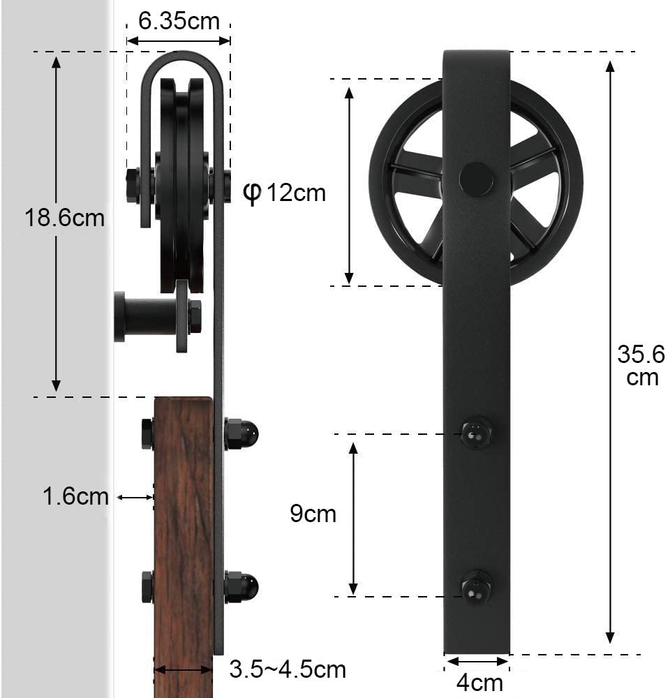 Barn door Hardware