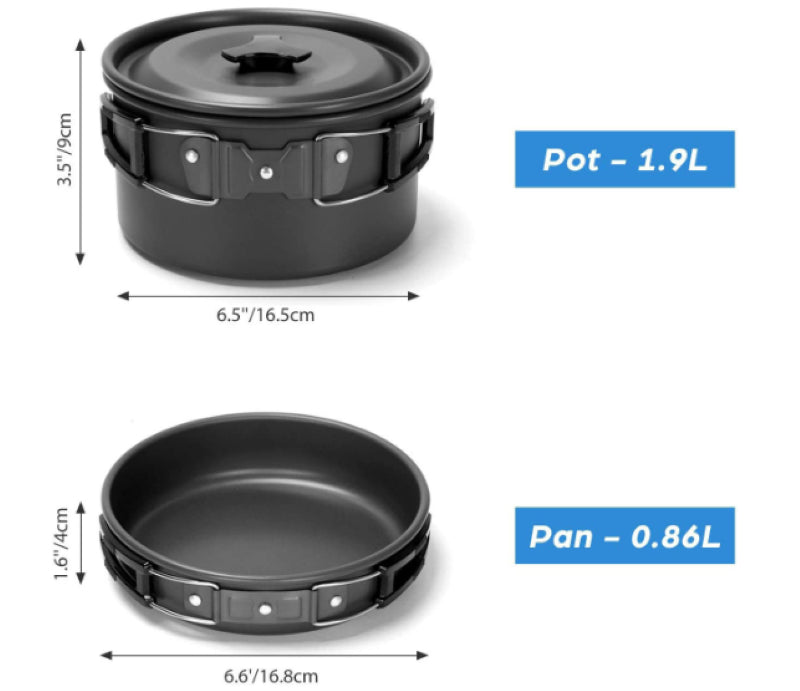 Camping Cookware Set