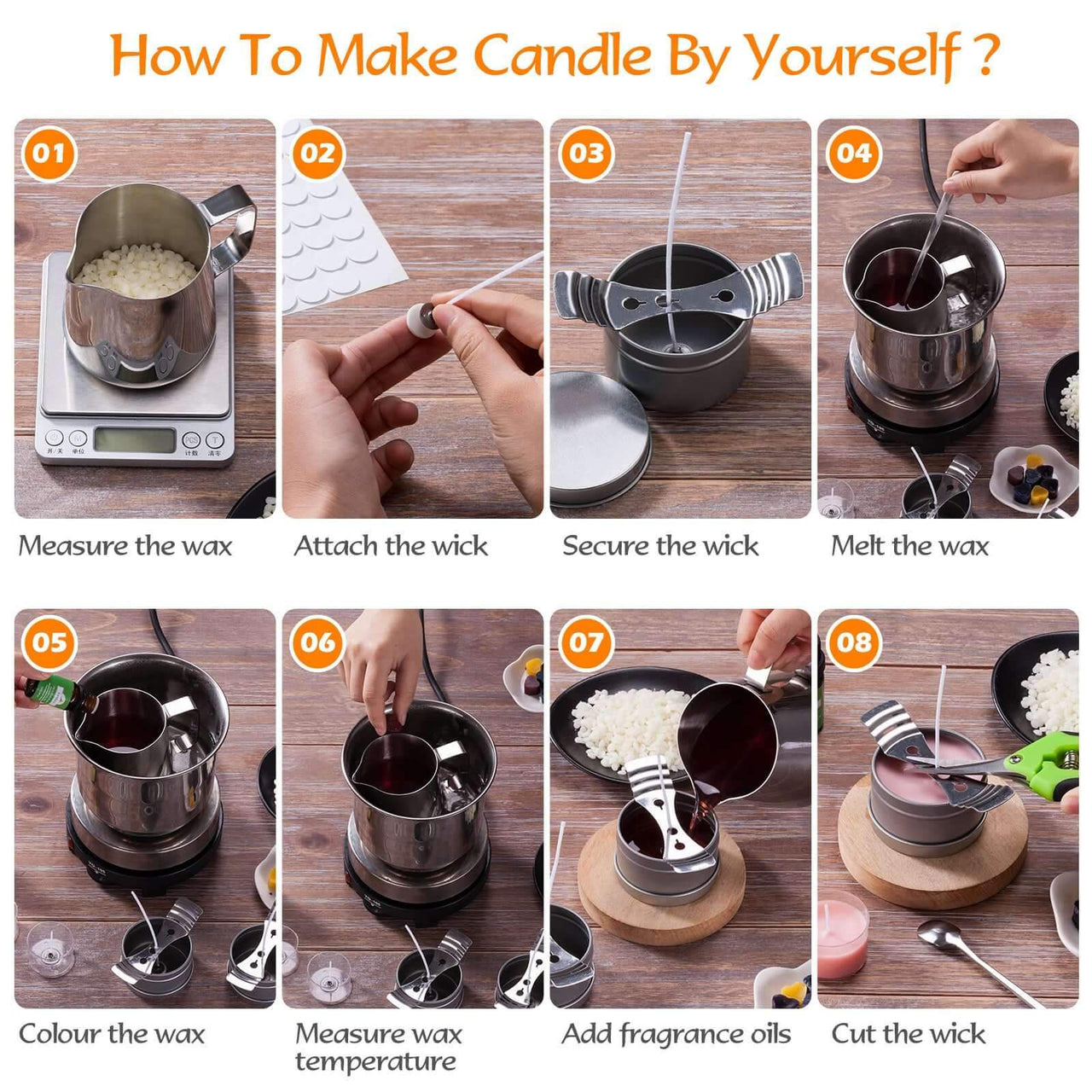 Candle Making Kit Candles Craft Tool Set