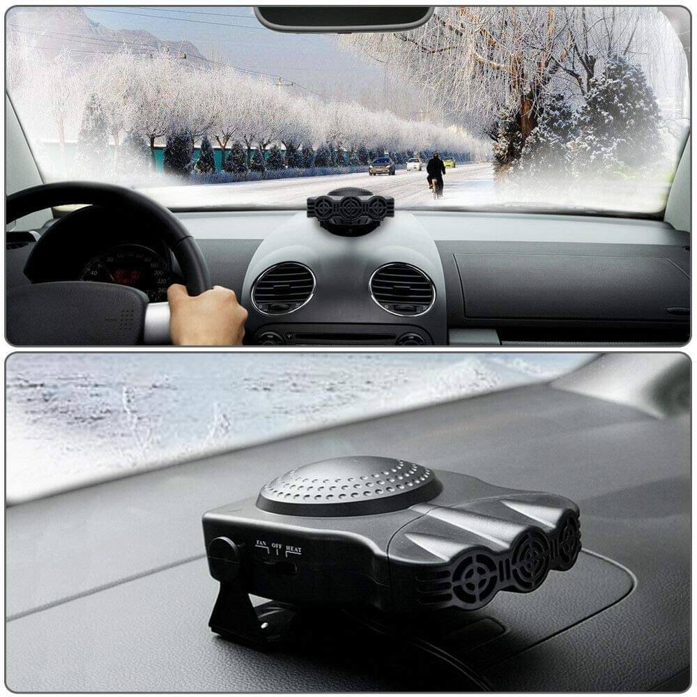 Car Heater For Windscreen 2 in 1 Portable 12V