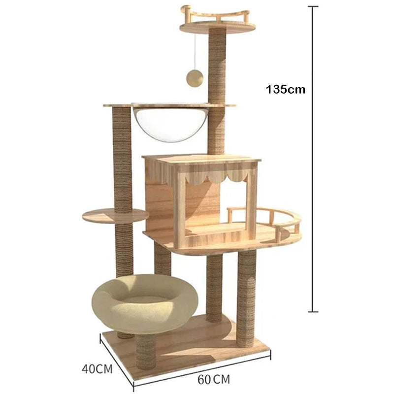 Cat Tree House