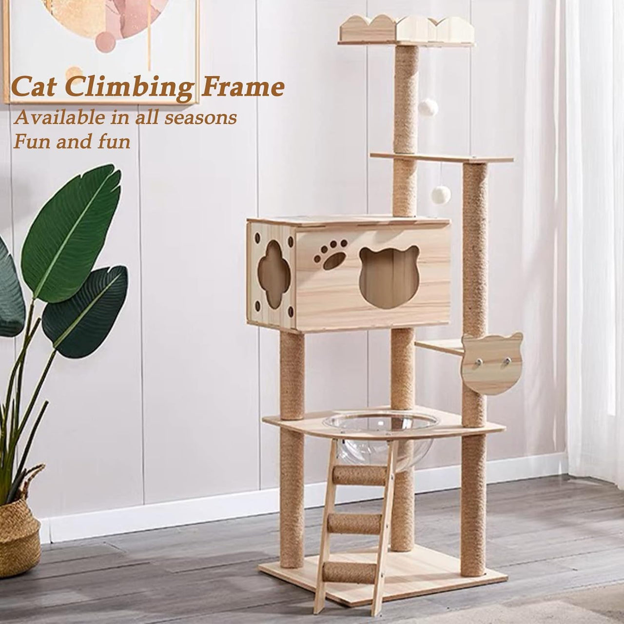 Cat Tree House