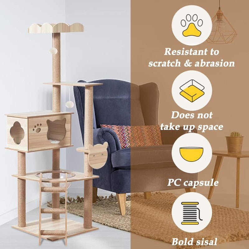 Cat Tree House