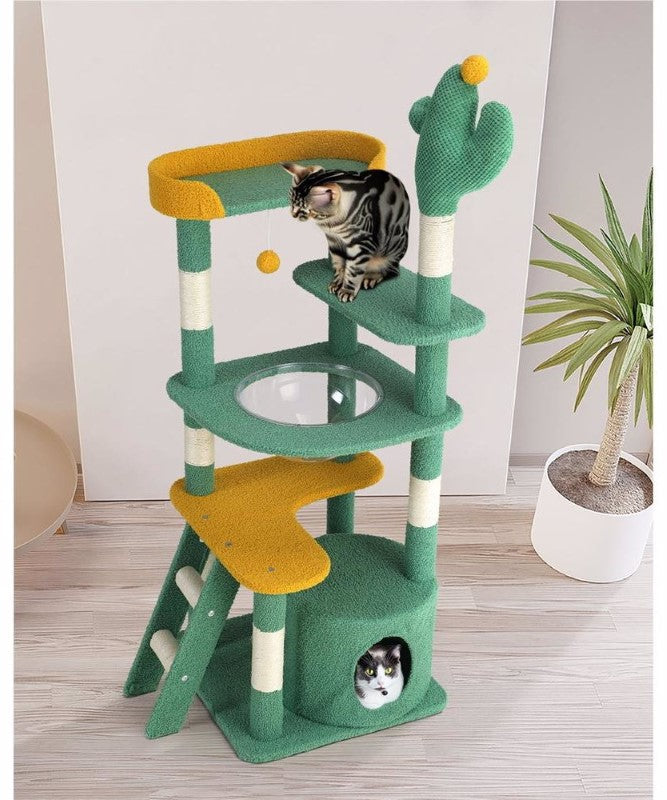 Cat Tower Colorful Cat Condo Tower 155 CM