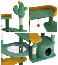 Thumbnail for Cat Tower Colorful Cat Condo Tower 155 CM