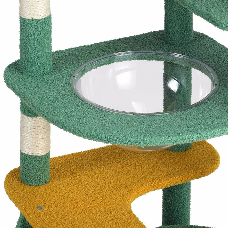 Cat Tower Colorful Cat Condo Tower 155 CM