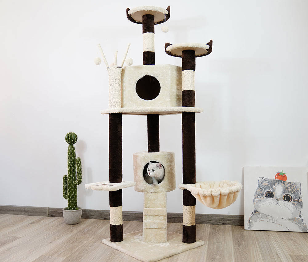 Cat Tree House Tower