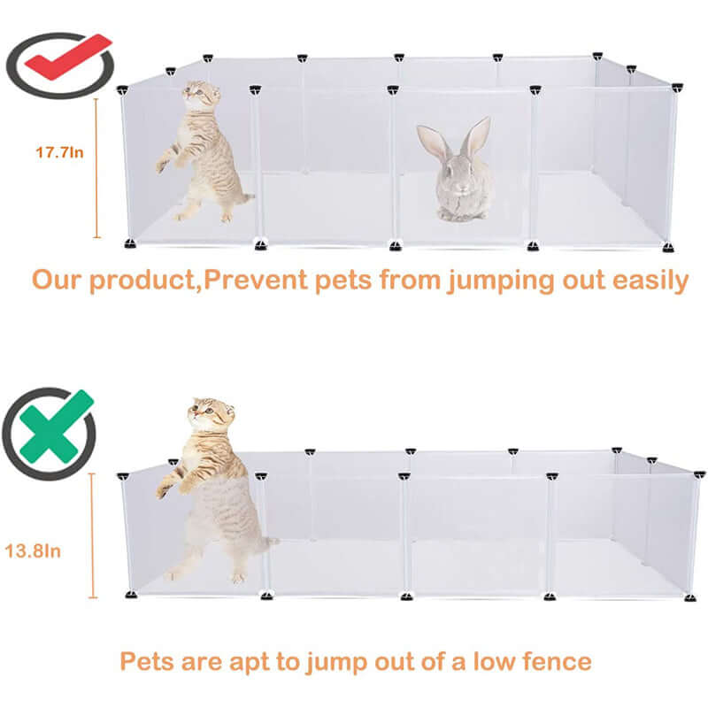 Cat Cage Pet Playpen Fence - The Shopsite