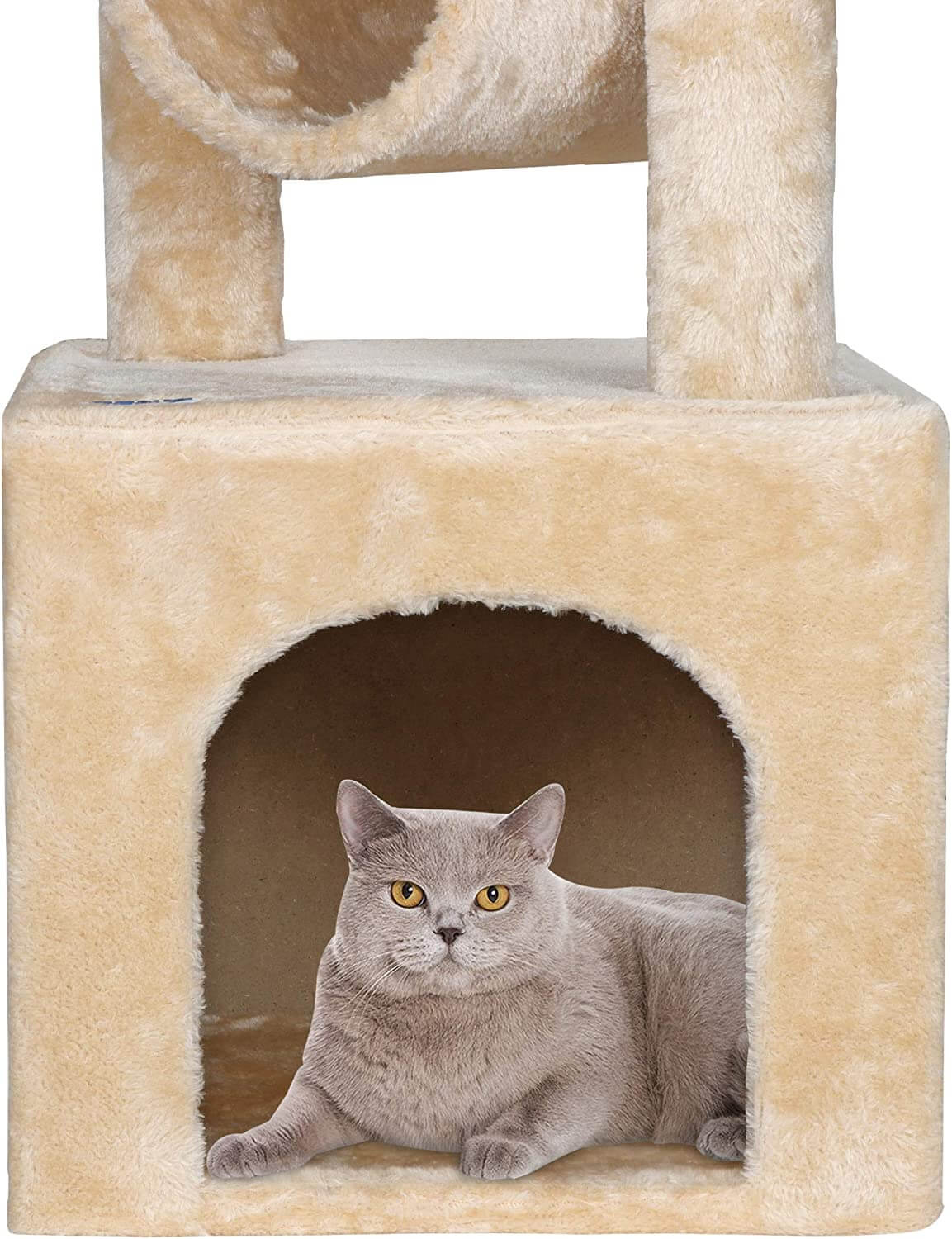 Cat Tree House Scratching Post Tree Play House 93cm