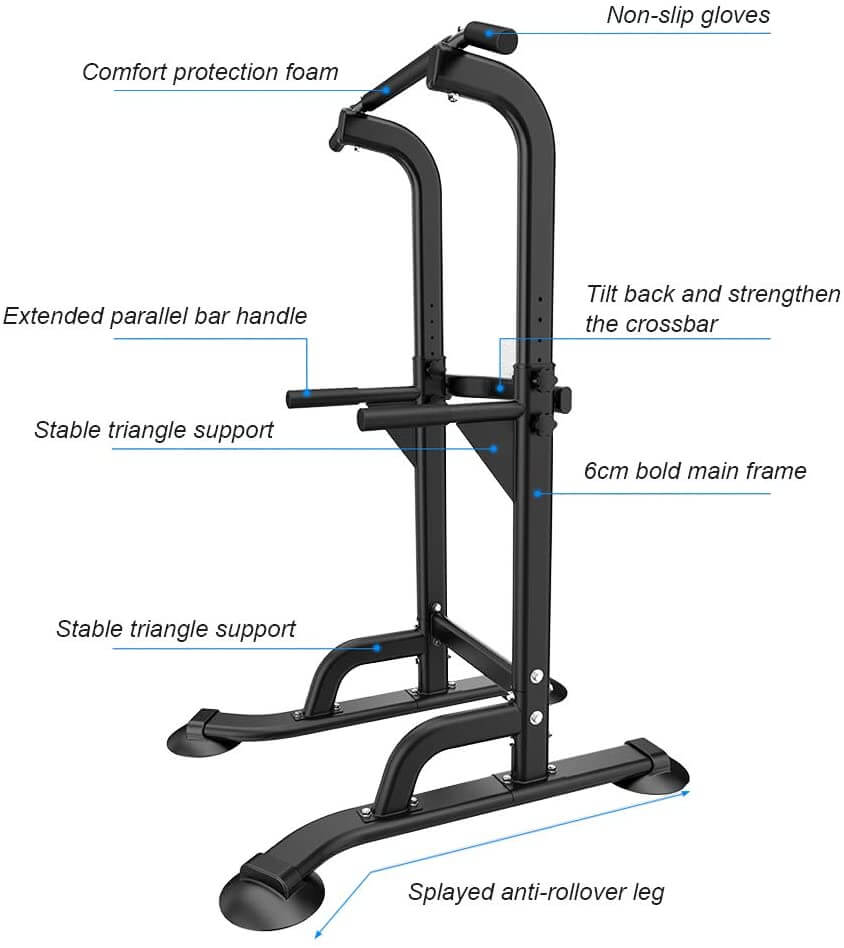 Adjustable Chin Up Pull Up Chin Up Station Workout - The Shopsite