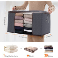 Thumbnail for laundry basket Foldable Clothes Storage Box