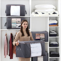 Thumbnail for laundry basket Foldable Clothes Storage Box