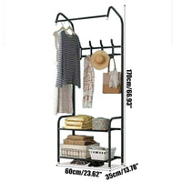 Thumbnail for Cloth Rack Garment Rack Garment Clothes Holder Hanger Floor Stand Organizer