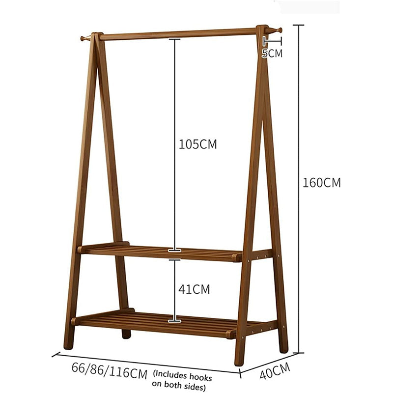 Floor-Standing Clothing Display Racks