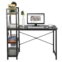 Thumbnail for Computer Desk with Bookshelf