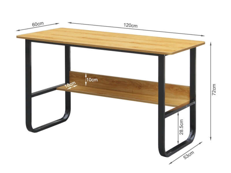 Computer Desk Table Home Office Desk 120Cm - The Shopsite