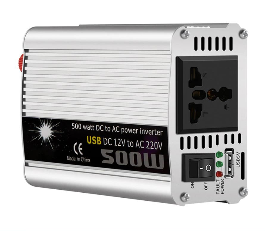 Car inverter 12V to 220V 500W