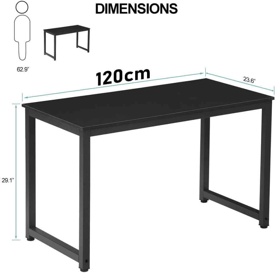 Computer Desk Sturdy Office Desk Study Writing Desk For Home Office - The Shopsite