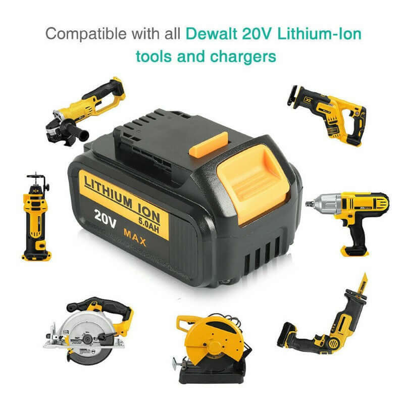 Dewalt 20V 5000mAh Battery Replacement