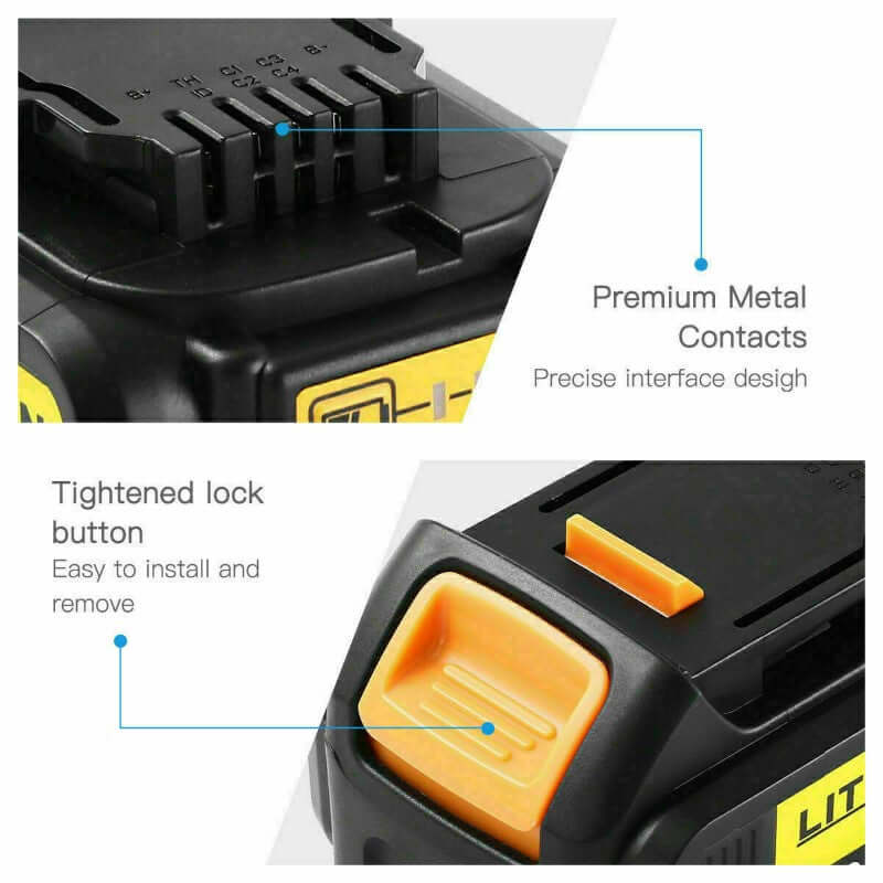 Dewalt 20V 5000mAh Battery Replacement