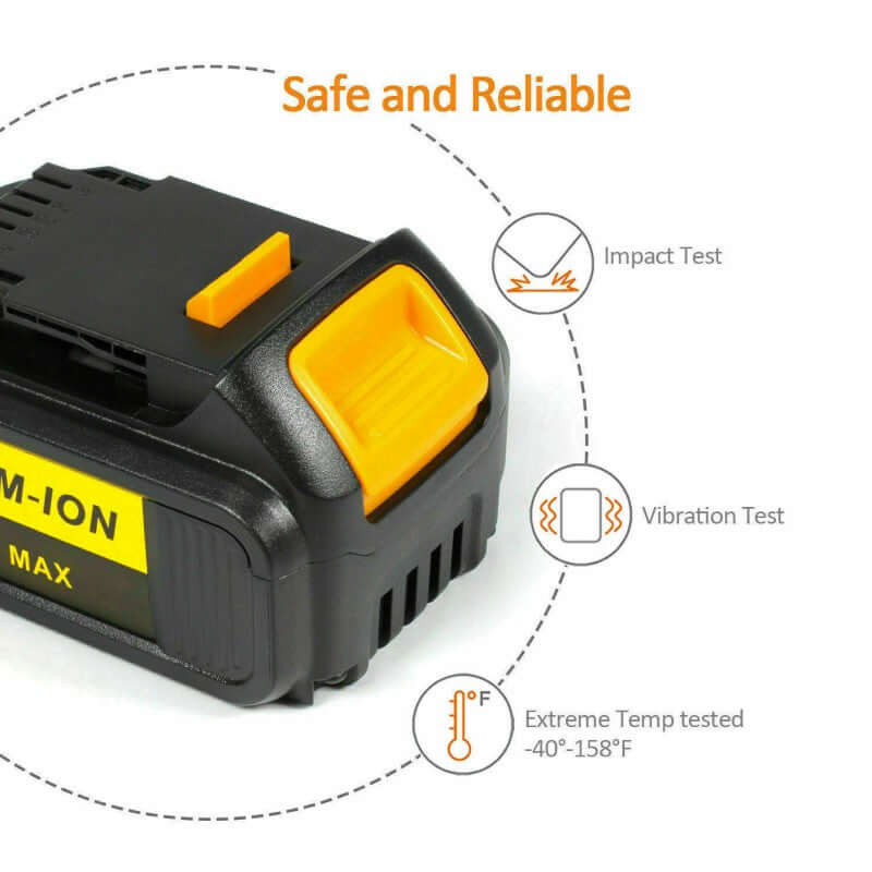 Dewalt 20V 5000mAh Battery Replacement