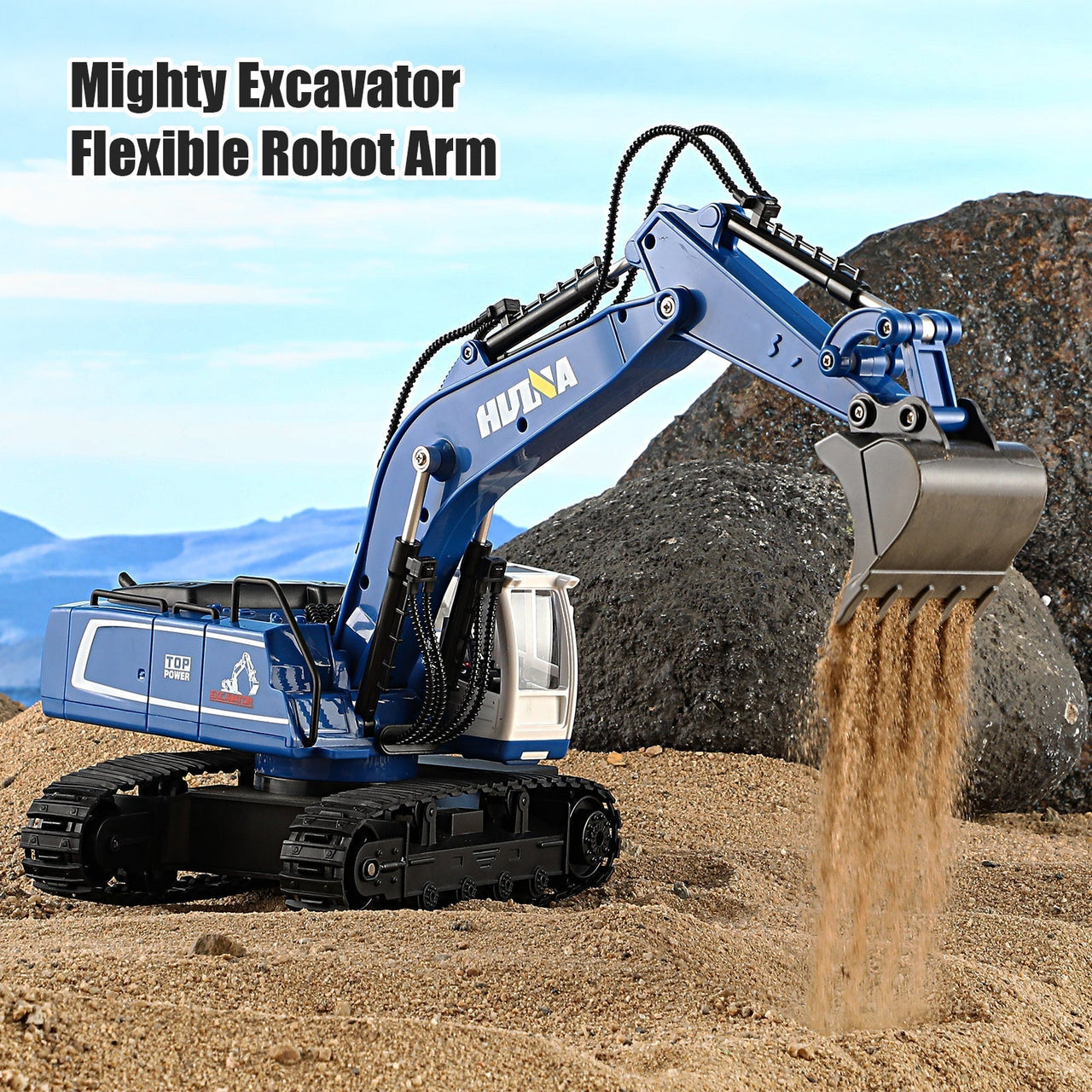 Ride On Excavator Digger