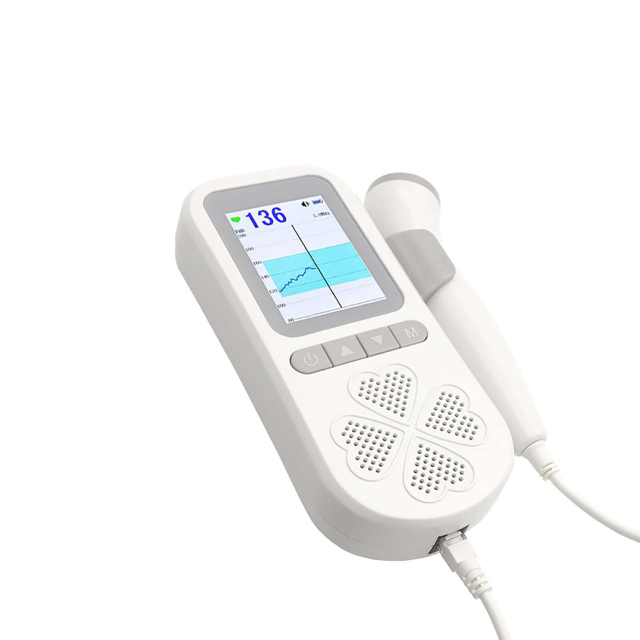 Dual Mode Medical Fetal Doppler Fetal 3.0Mhz Heart Rate Monitor - The Shopsite