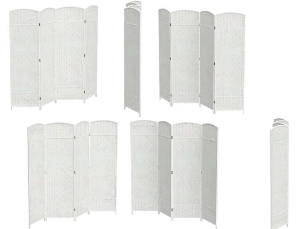 4 Panels Room Divider Folding Screen