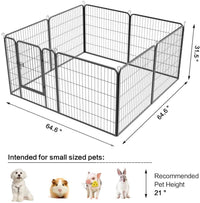 Thumbnail for Dog Play Pen 8 Pannel 80*80Cm