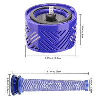 Thumbnail for Pre and Post Filters Replacement Set for Dyson V6 Cordless Vacuum