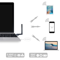 Thumbnail for Dual Band 600Mbps USB Wifi Adapter