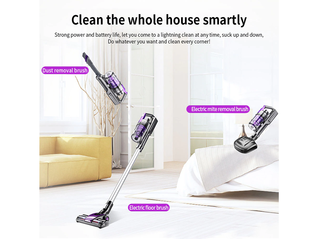 Cordless Vacuum Cleaner 3 in 1 Lightweight