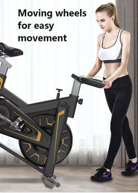 Thumbnail for Exercise Bike for Home Gym Spinning Bicycle