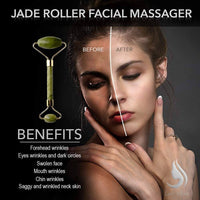 Thumbnail for Face Massager Jade Roller Face Roller 100% Natural Jade Stone