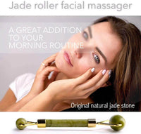 Thumbnail for Face Massager Jade Roller Face Roller 100% Natural Jade Stone