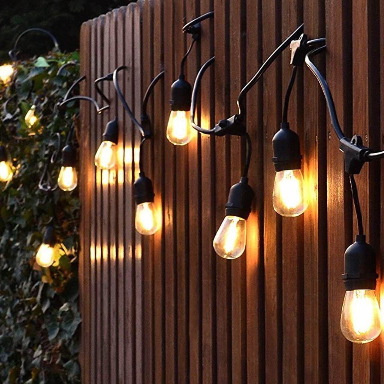 Festoon Light String Lights 20M 24 LED Bulbs