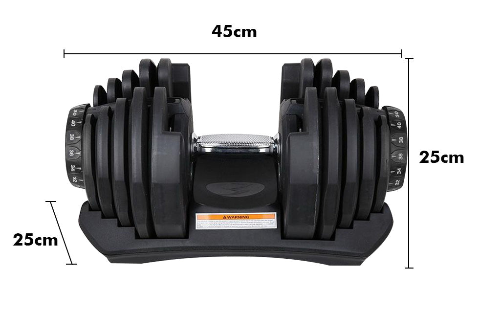 Adjustable dumbbells 40Kg