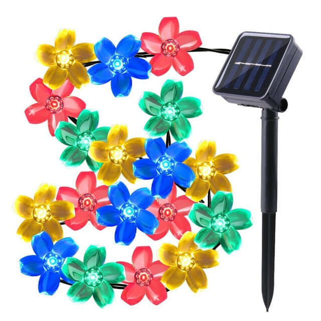 20 Led Solar Flower Lights