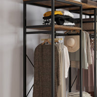 Thumbnail for Metal Wardrobe Clothes Rack Clothes Organizer